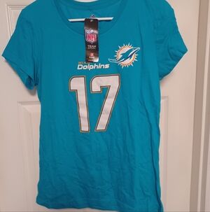 NFL Miami Dolphins Teal Graphic Tee